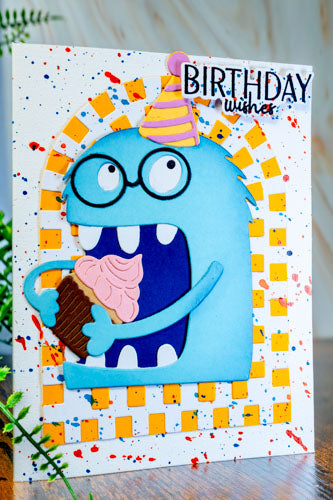 Monstre Bleu Birthday Wishes